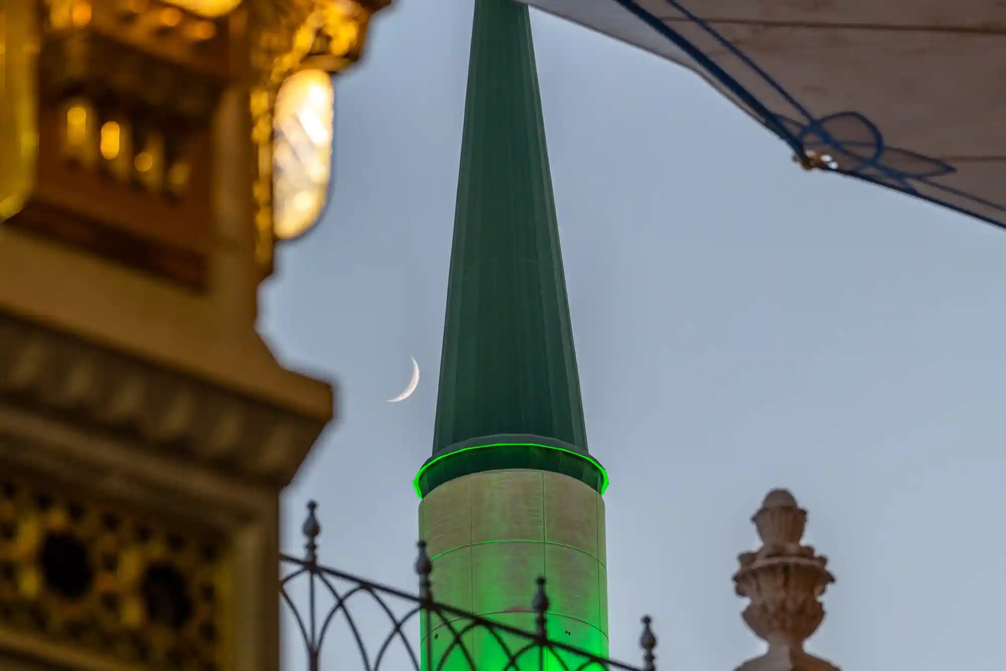 Minarets and façade