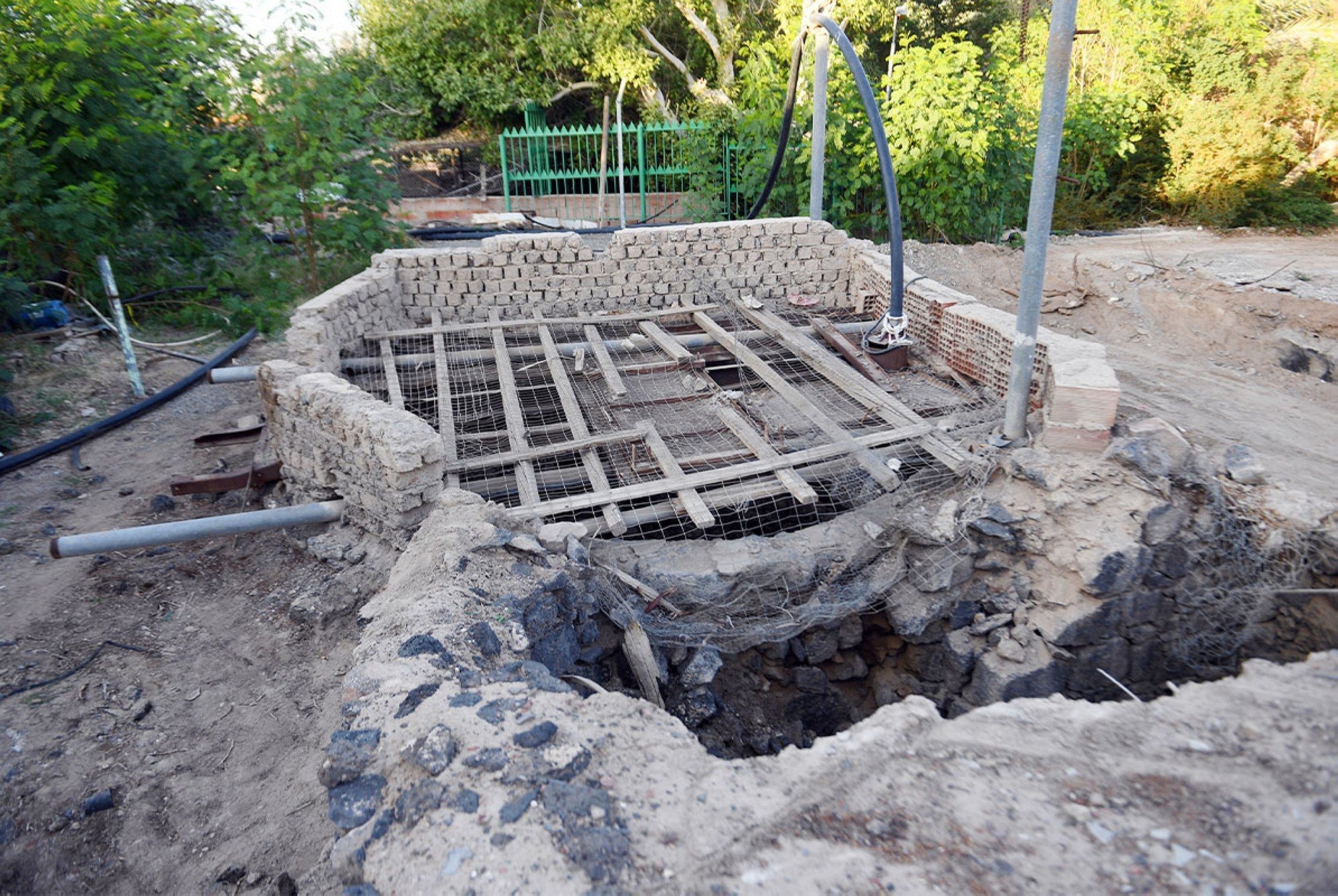 The Well of Uthman ibn Affan in Medina, visited during a host-guided walk